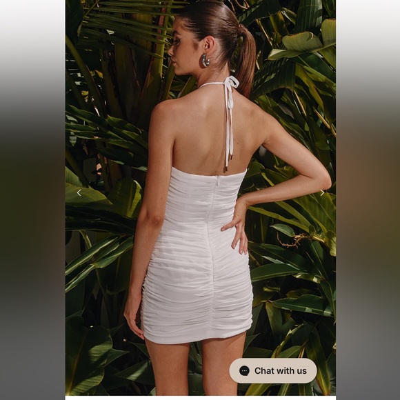 Runaway The Label Rosette Mini Dress - Picture 3 of 7